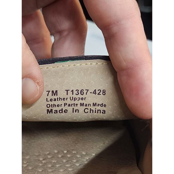 Trotters New Women's Slip On Zane Leather Blue Size 7M Casual Preppy - Picture 11 of 11